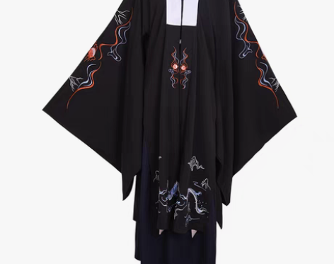 转卖魏晋黑化系汉服男士夏季正版原创古风仙气...