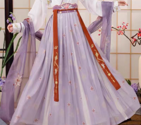 玉术【一览芳华】原创汉服女唐褙子圆领衫褶裙...