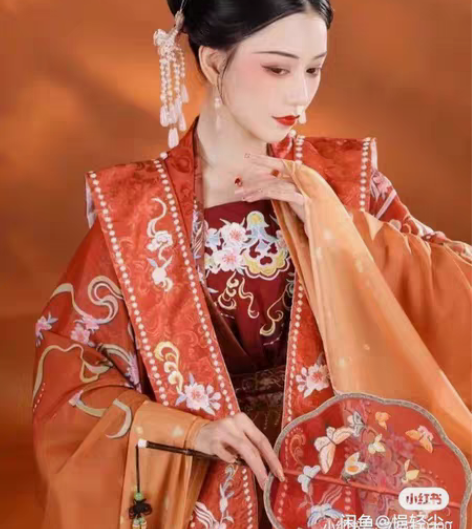 包邮裳云兮清平乐全套宋制对襟齐腰大袖衫汉服...
