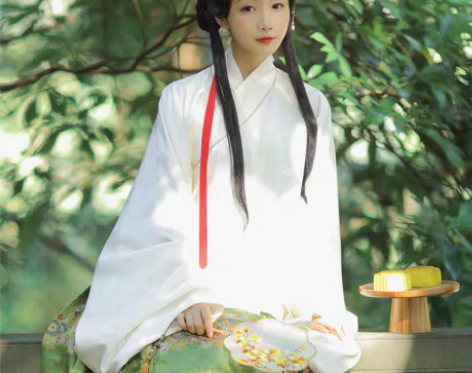 转卖兰若庭 汉服 如意松鼠 明制 交领上袄...
