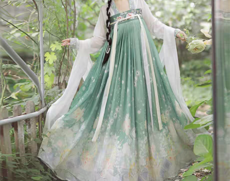 转卖御篇原创汉服女【漓悦】唐制齐胸襦裙中国...