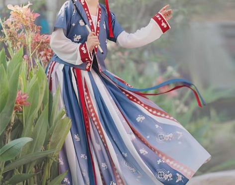 包邮【初秋】御篇原创汉服女 唐制褙子半袖圆...