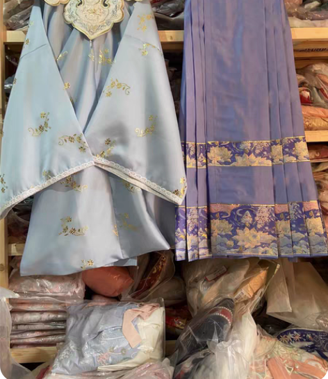 包邮出绝版汉服三件套L码全新带吊牌，如图，...