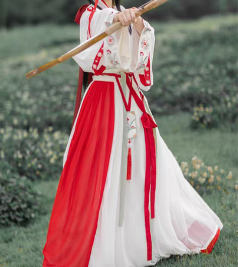 转卖魏晋制汉服女中国风夏季正品原创日常襦裙...