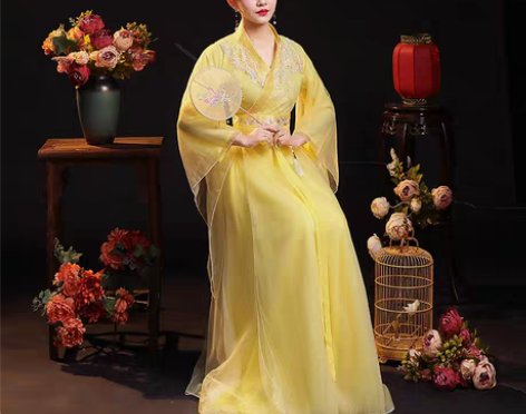 转卖【狂欢价】古装女改良汉服超仙气飘逸中国...