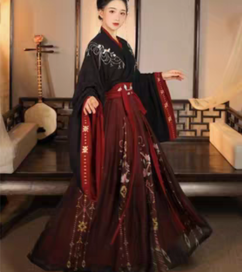 标价就是卖价 云芳晴绾星辰汉服女中国风交领...