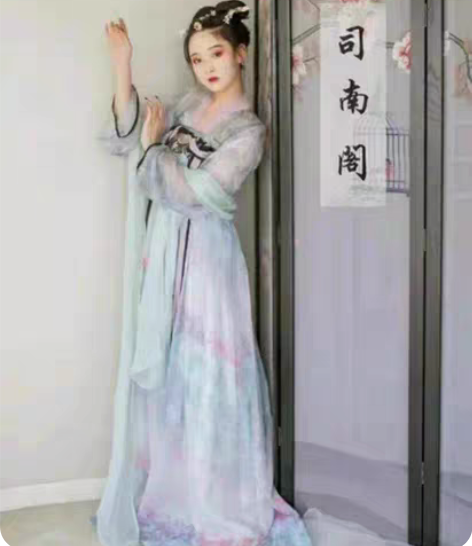 汉服司南阁 半夏绝版 日常唐齐胸襦裙古装 ...