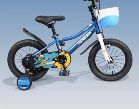 转卖永久儿童自行车带辅助轮男孩3-6-8岁...