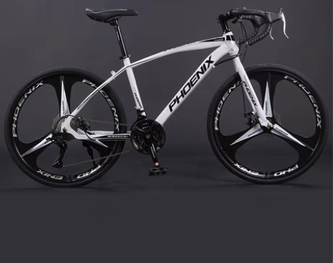 转卖凤凰公路自行车男入门级超快超轻弯把专业...