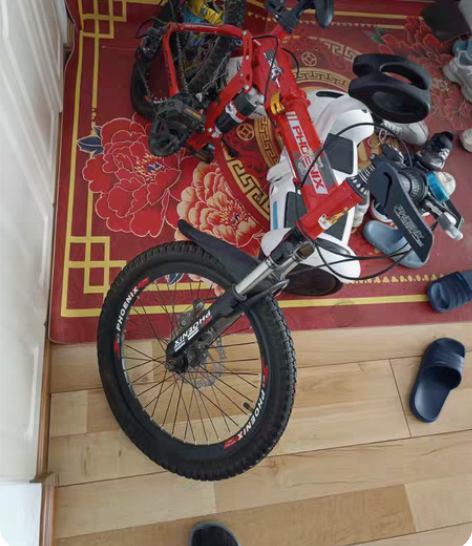 闲置二手凤凰折叠自行车20寸，原价549，...