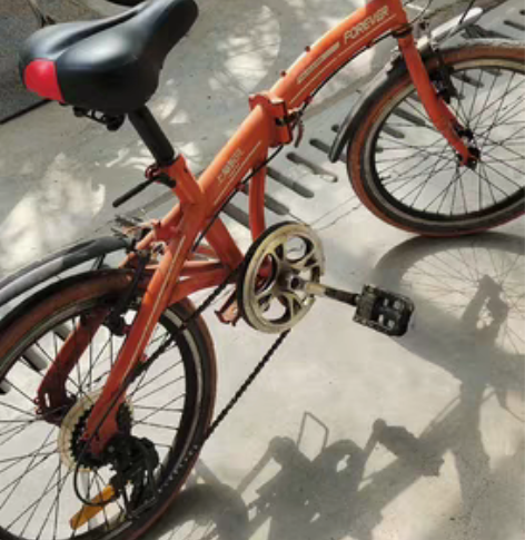 永久折叠自行车不用处理了，盐城市区自提 感...