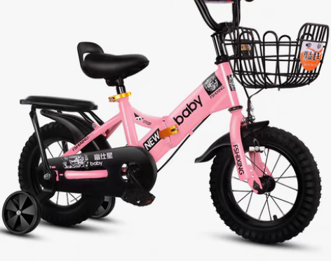 转卖折叠儿童自行车18寸 没有辅助轮 仅限...