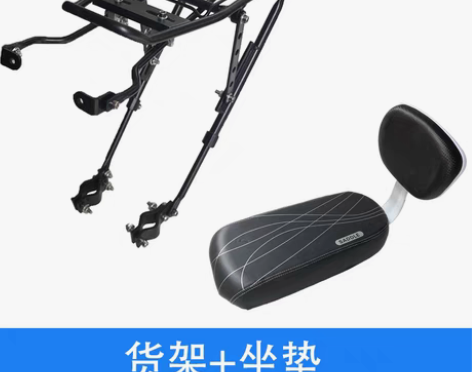 转卖fiido飞道电动折叠自行车加装后座飞...