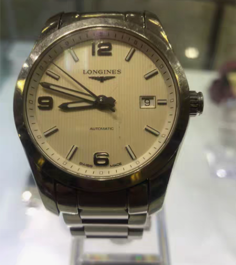 浪琴男表，自动机械机芯，原装，无拆修无进水...