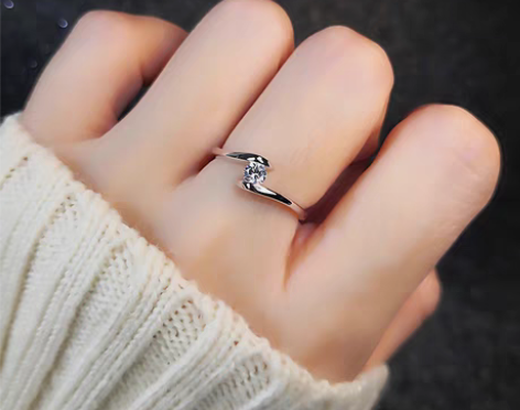 转卖日韩冷淡风时尚小众设计个性饰品简约求婚...