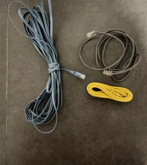 包邮山泽，六类扁平网线10米长，某东自营购...