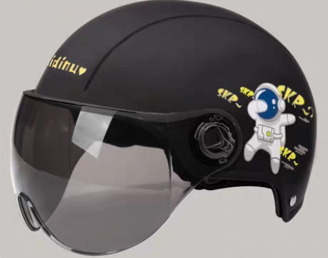 包邮思帝诺电动车头盔夏季防晒女士四季半盔男...