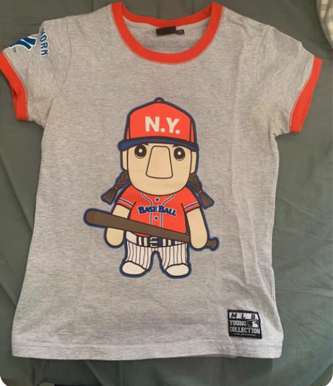 MLb 棒球T恤 虽是l码 但是尺码偏小 ...