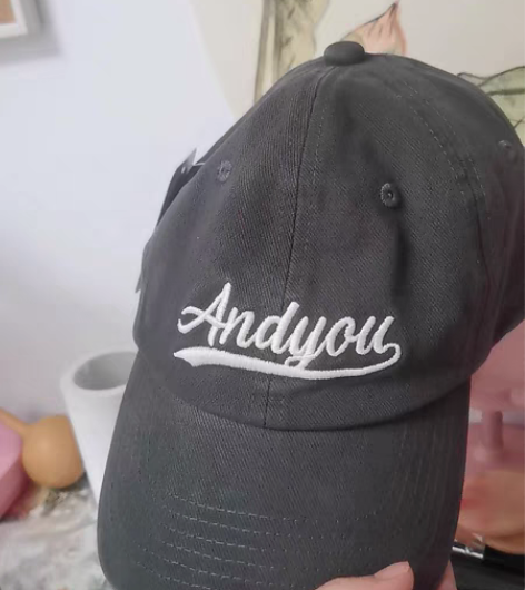 包邮IU李智恩同款andyou字母棒球帽子...