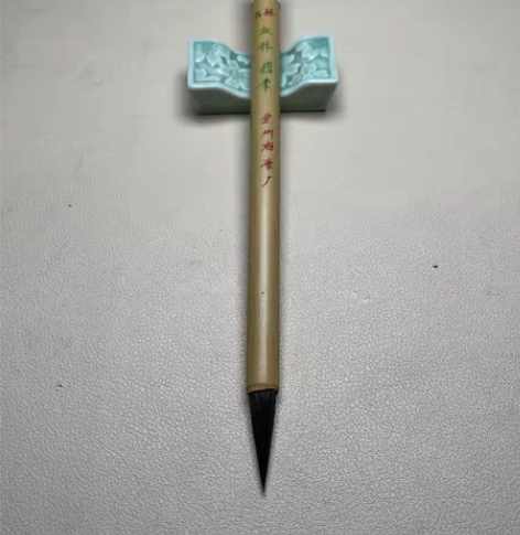 包邮日本回流80年代双料 紫毫笔一支适合写...