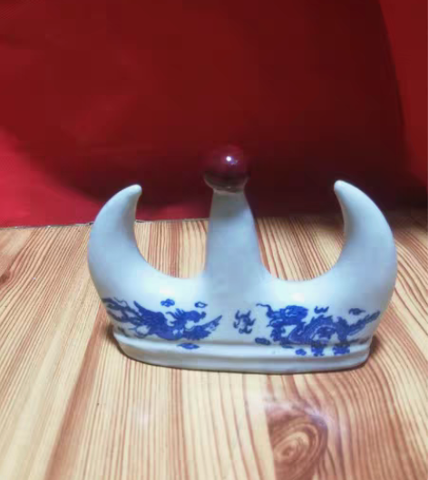 陶瓷毛笔架 手工白瓷笔搁陶瓷笔山笔挂架子 ...