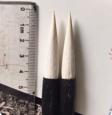 包邮90年代牛角笔斗毛笔2支包邮。 90年...