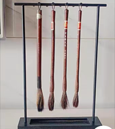 包邮全新 天一堂创意新中式铁艺官帽笔架摆件...