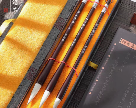 包邮同心传古，笔师傅毛笔，中国美院教授定制...