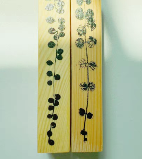 Oola木质印章，55元一个，只有左边那个...