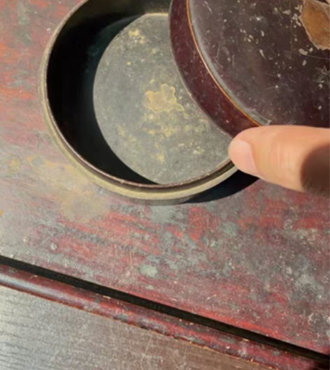 包邮文玩装盒，文房佳品，做工精细，盖有裂痕...