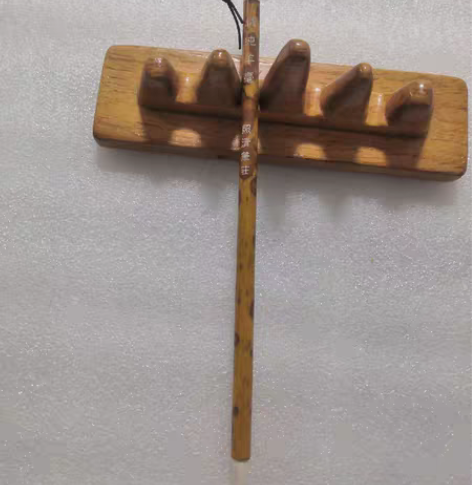 包邮精纯羊毫笔。莱州照清笔庄。 黑湘妃竹杆...