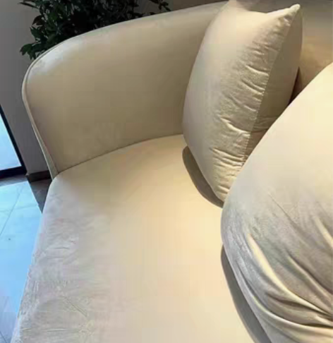 四人位2.4米长沙发 扶手在左边 面料是丽...