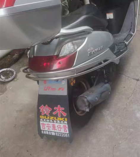 铃木天玉踏板摩托车,发动机很好,没修过,外...
