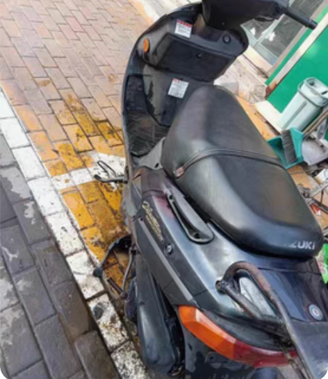 铃木超人150踏板摩托车 感兴趣的话点“我...