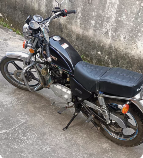 欧三铃木太子摩托车gn125进口铃木 个人...