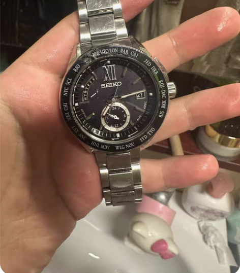 包邮精工 SEIKO 光动能电波表 损坏表...