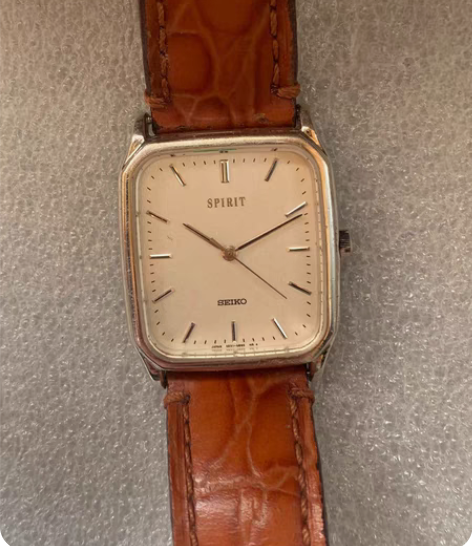 包邮seiko 精工 鸡尾酒原装皮带 折叠...