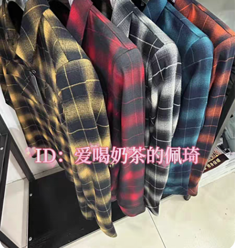 包邮新款雅戈尔经典条纹格子男士中厚款衬衫d...