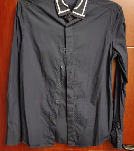 包邮太平鸟男士衬衫！ 165/s码！肩宽4...