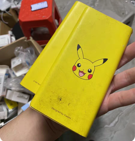 包邮小米移动电源3快充版10000毫安皮卡...