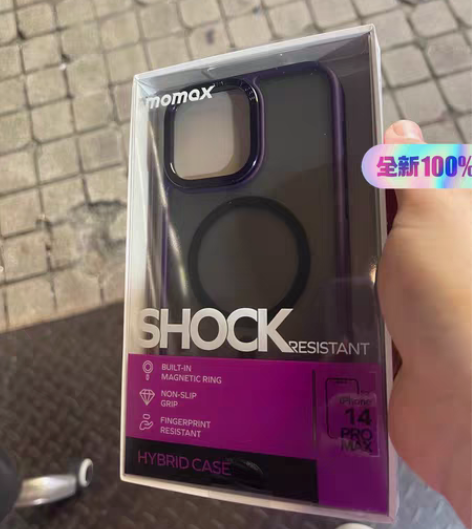 包邮全新正品摩米士防摔磁吸手机壳 苹果14...