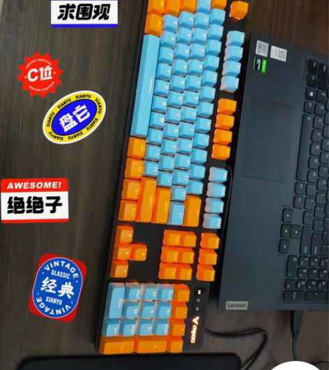 包邮全键无冲！二手机械键盘青轴茶轴红轴黑轴...