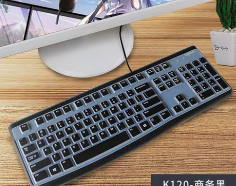 转卖罗技K120有线键盘 99新/ USB...