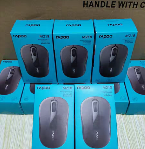 全新雷柏M218无线家用办公商务鼠标台式机...