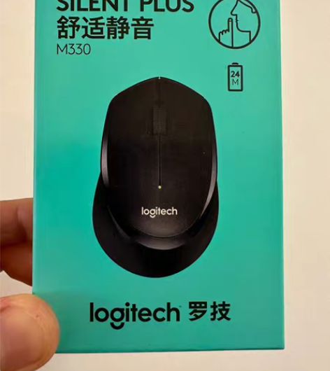 包邮罗技 M330 轻音鼠标 无线鼠标 办...