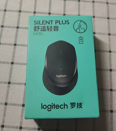 罗技m330无线鼠标（黑色） 全新未拆封 ...
