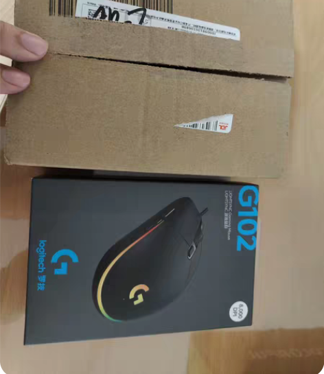 京东自营购买，带电子票。全新罗技g102鼠...