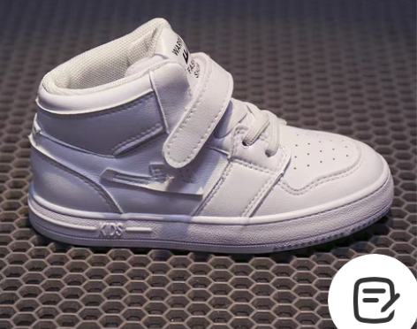 转卖回力童鞋儿童秋冬加绒保暖高帮小白鞋女童...