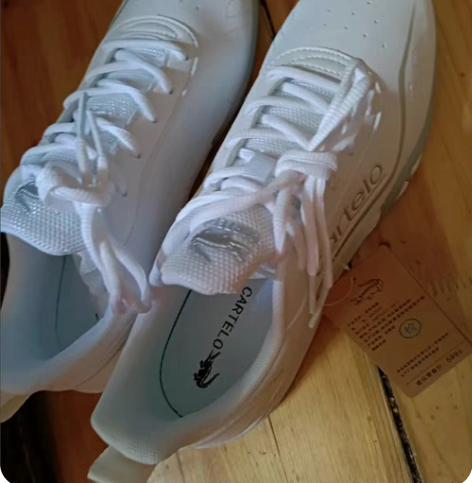 包邮卡帝乐鳄鱼男士鞋子2022新款春秋季小...