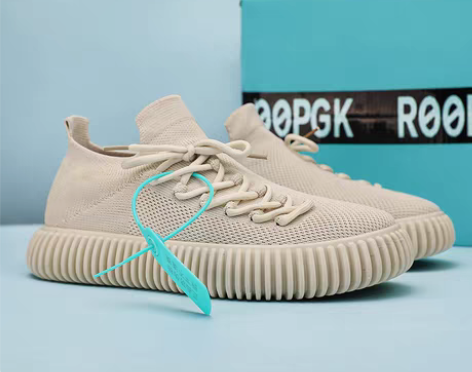 回力男 男鞋新款国风椰子春夏季透气飞织运动...